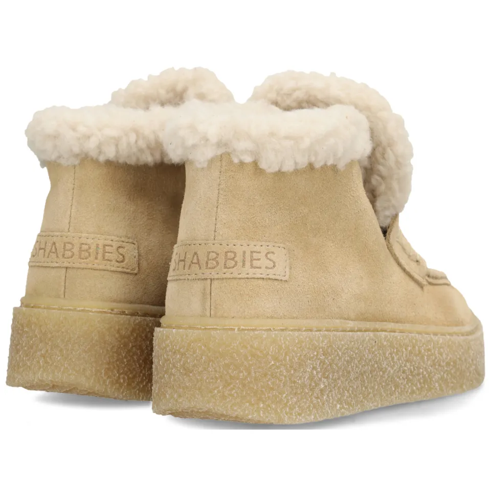 Shabbies Amsterdam SENNA ANNA Ankle boot suede Sand, foto 6