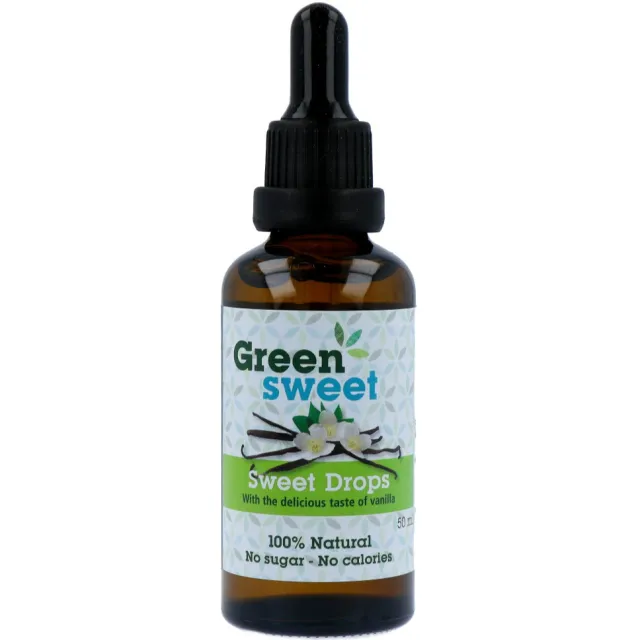 Greensweet Sweet Drops vanille vloeibare zoetstof