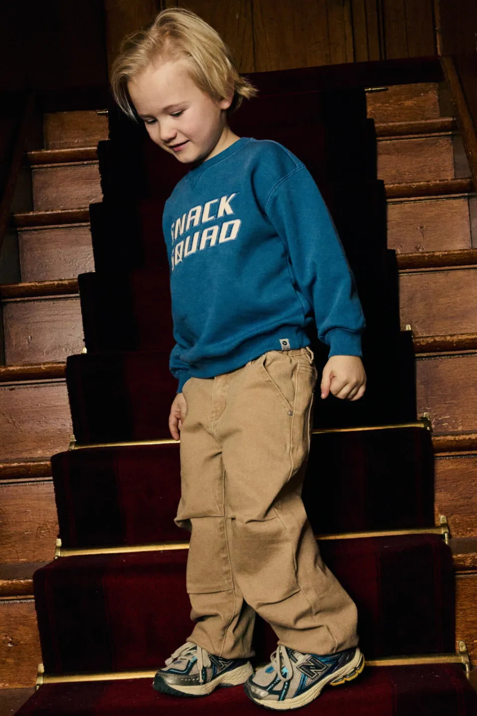 Daily7 baggy broek zand, foto 5