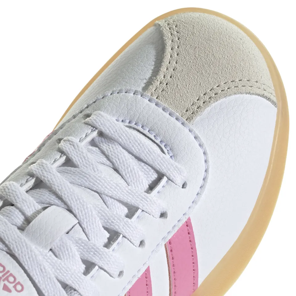 Adidas VL Court 3.0 lage sneakers wit/roze, foto 7