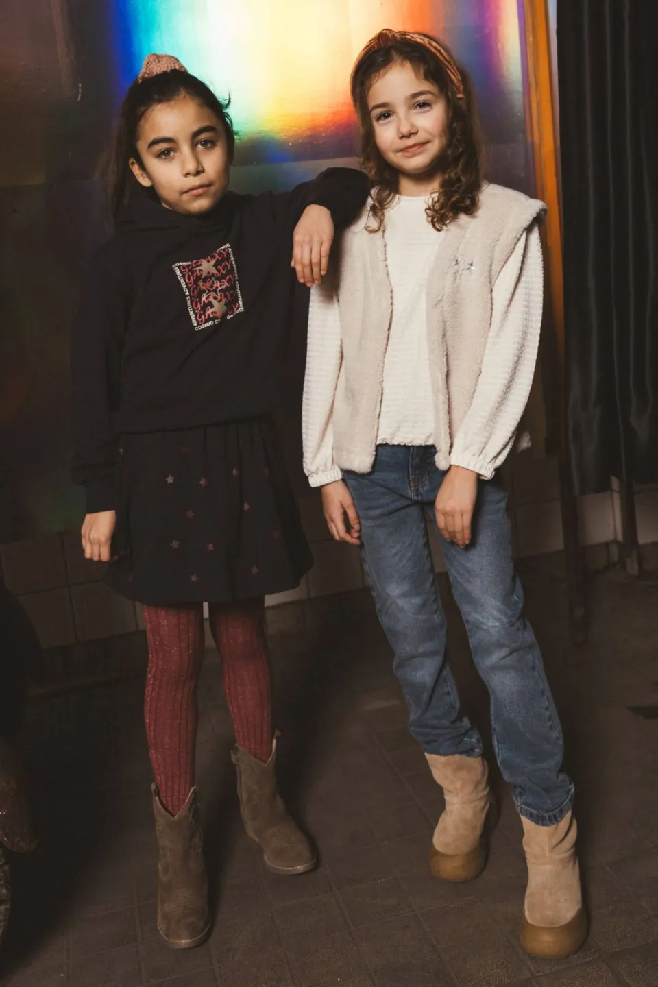 TYGO & vito teddy gilet - beige