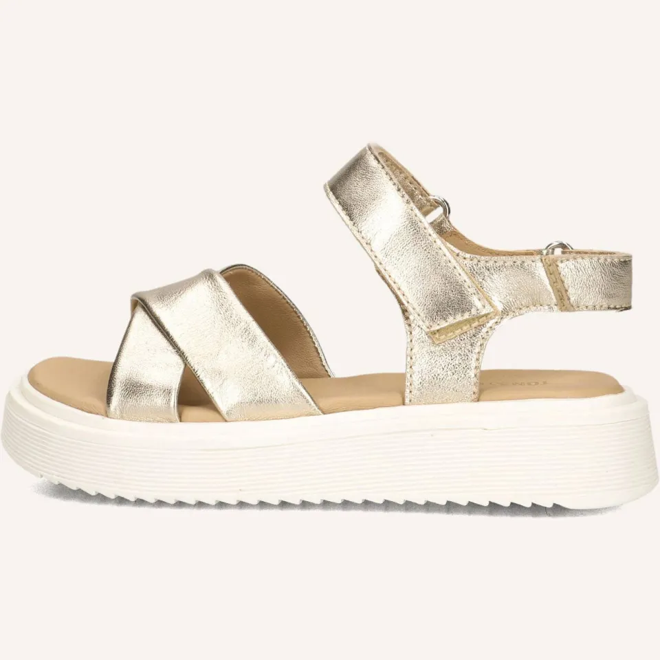 Ton & Ton Sandalen Alba Goud, foto 5