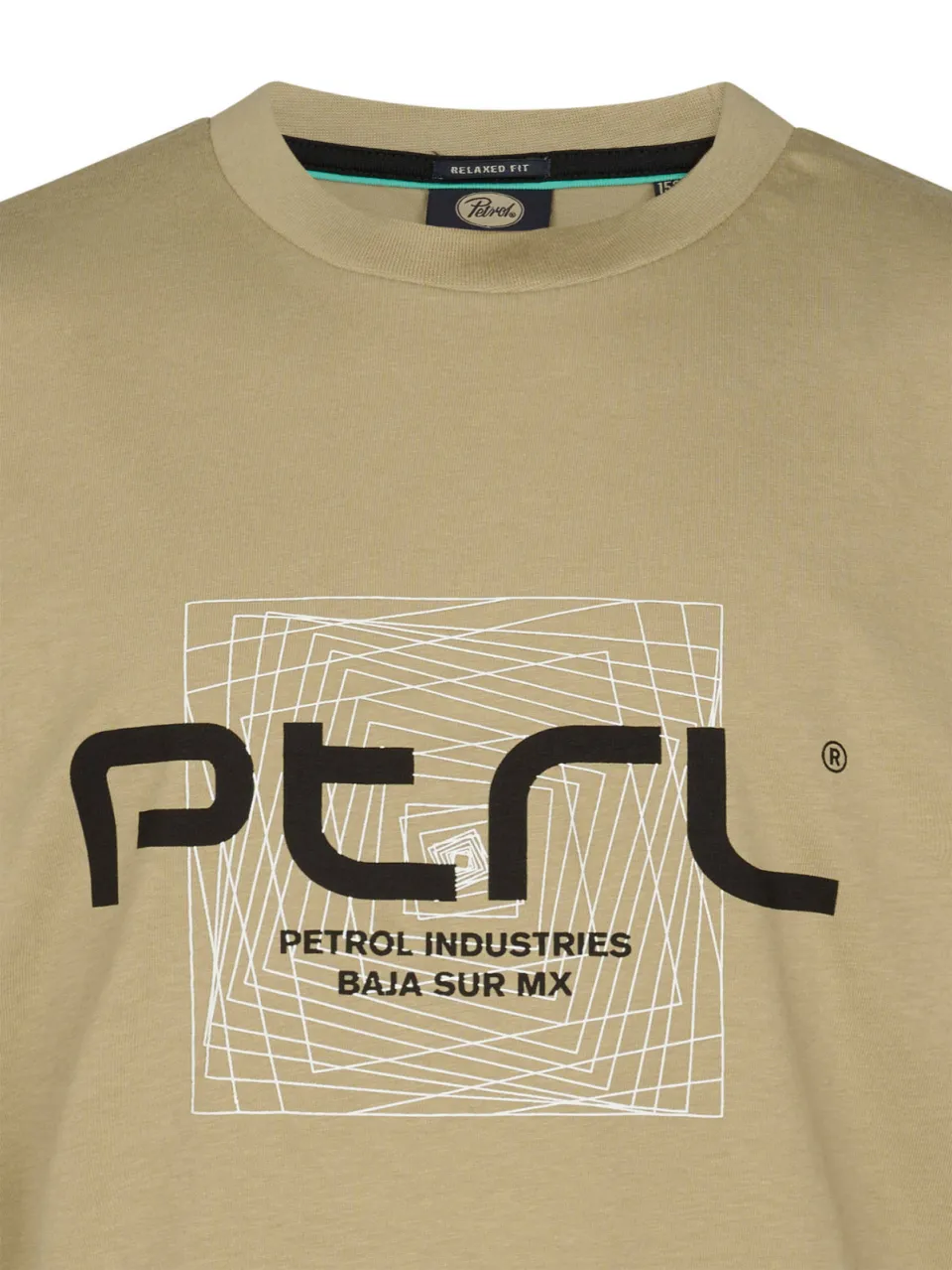 Petrol Industries t-shirt zand, foto 4