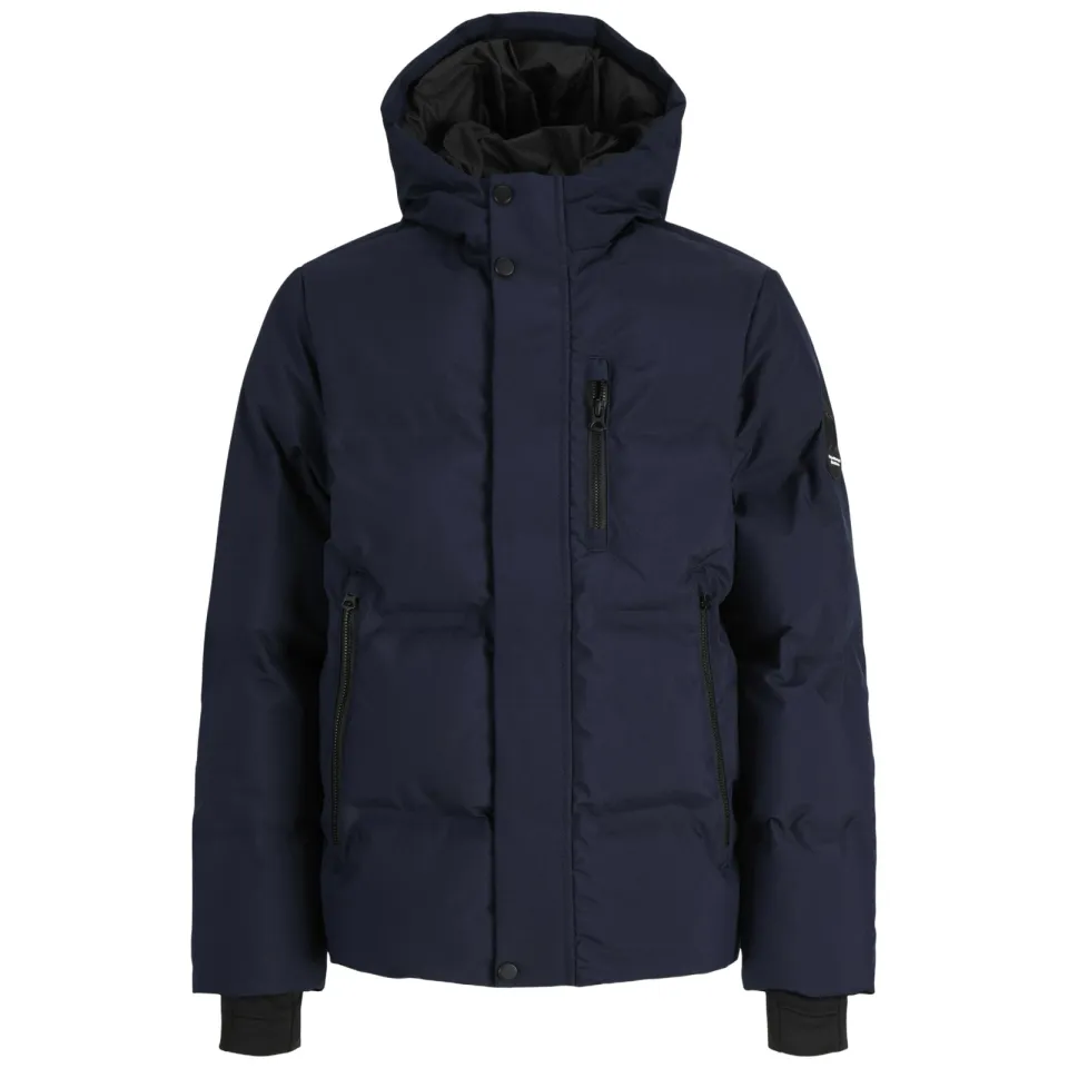 Jack & Jones pufferjas marineblauw, foto 2