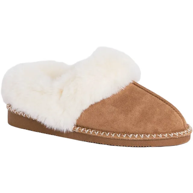 America Today Violet Jr pantoffels - camel