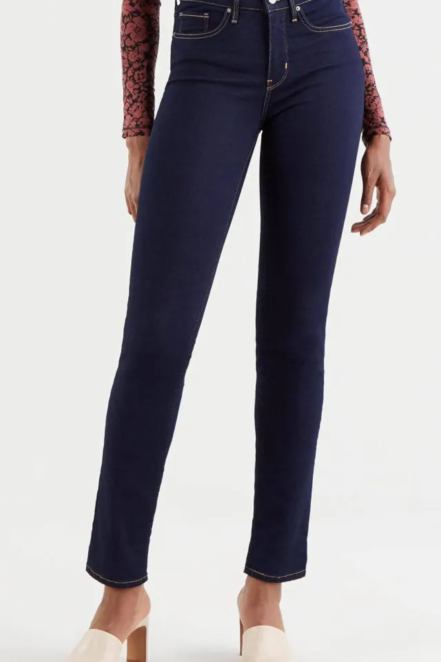 Levi's 312 shaping slim high waist slim fit jeans darkest sky, foto 5