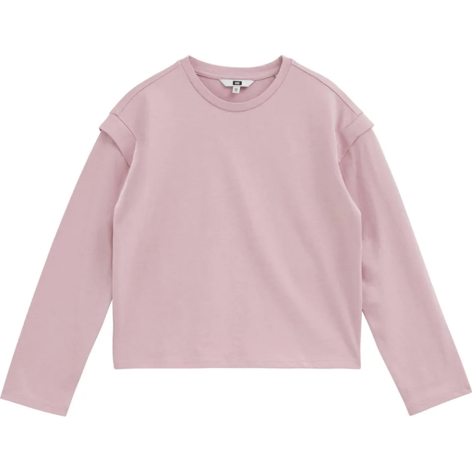 WE Fashion longsleeve lichtroze, foto 2