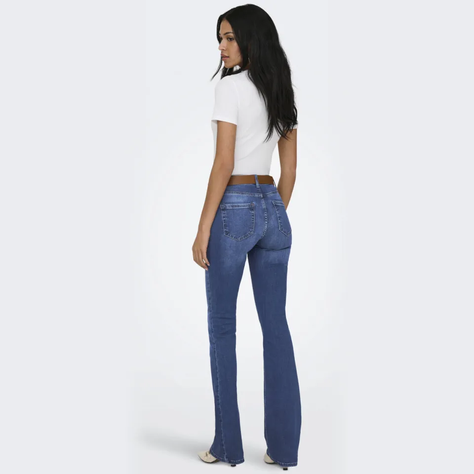 Only flared jeans ONLBLUSH dark denim, foto 2