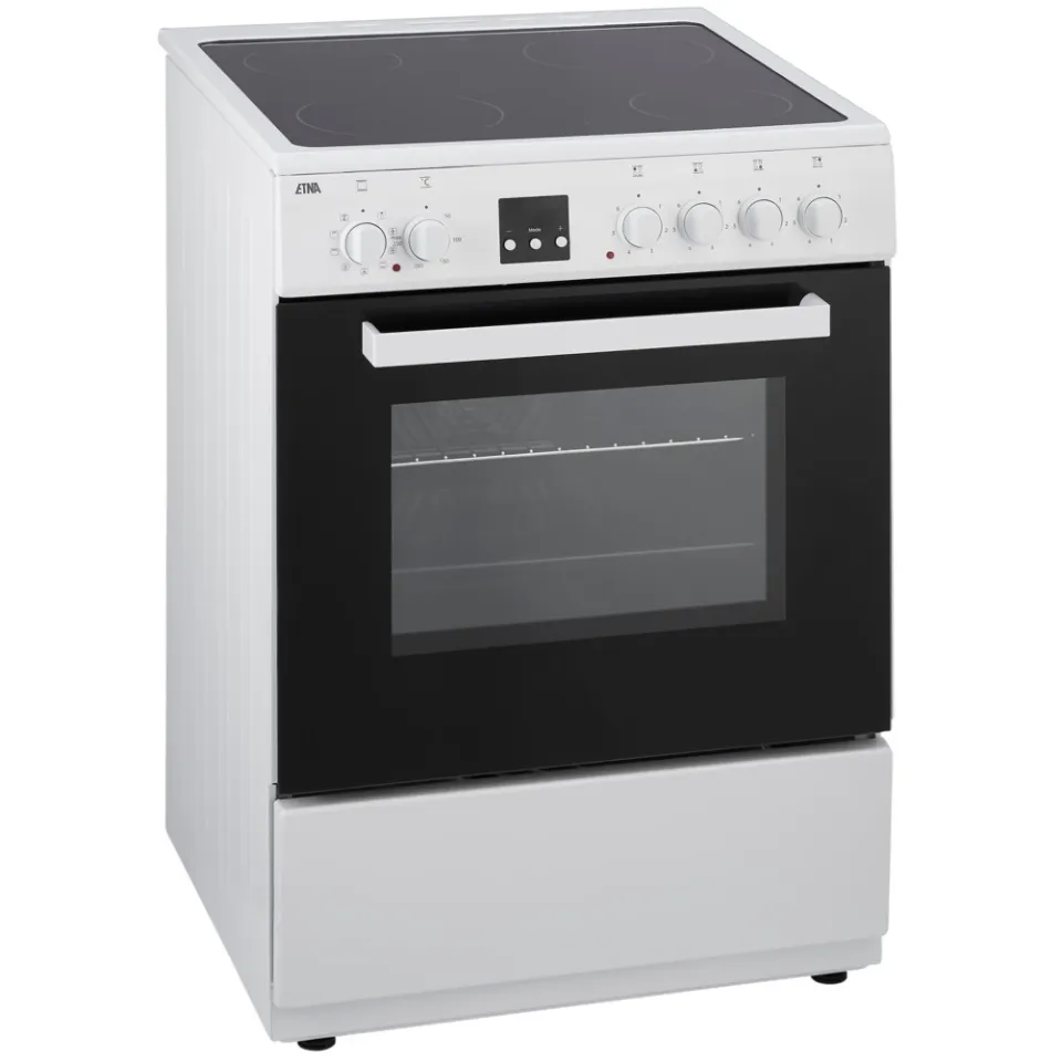 Etna FKV761WIT keramisch fornuis wit, foto 3