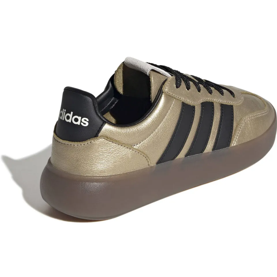 Adidas Sportswear Barreda Decode Lux leren sneakers goudmetallic/zwart, foto 4