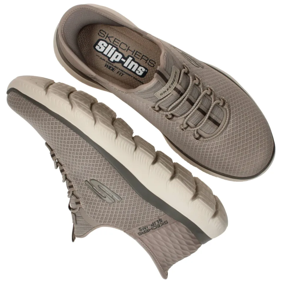 Skechers Slip-Ins Summits instappers taupe, foto 7