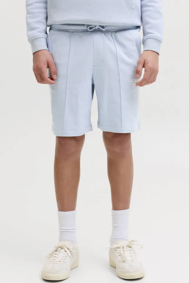 Jack & Jones sweatshort lichtblauw, foto 7