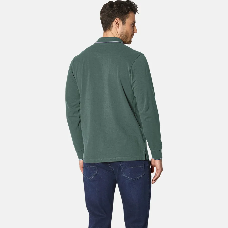 Babista regular fit polo Plus Size - groen, foto 5