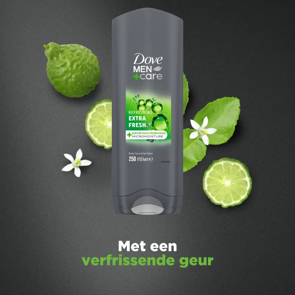 Dove Men+Care Extra Fresh 3-in-1 douchegel, foto 8