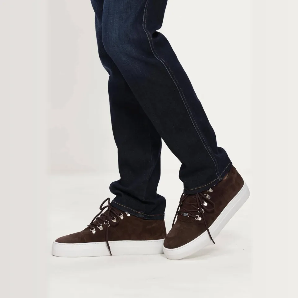 Nubikk Sneakers Jagger Classic Bruin, foto 6