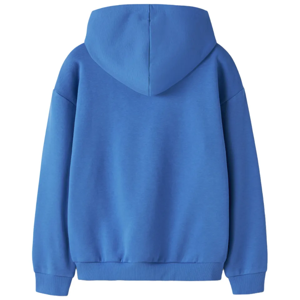 NAME IT KIDS sweater met tekst - blauw, foto 2