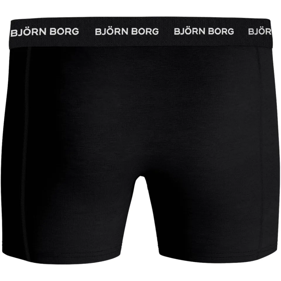 Björn Borg Cotton Stretch boxershorts 5-pack blauw, foto 4