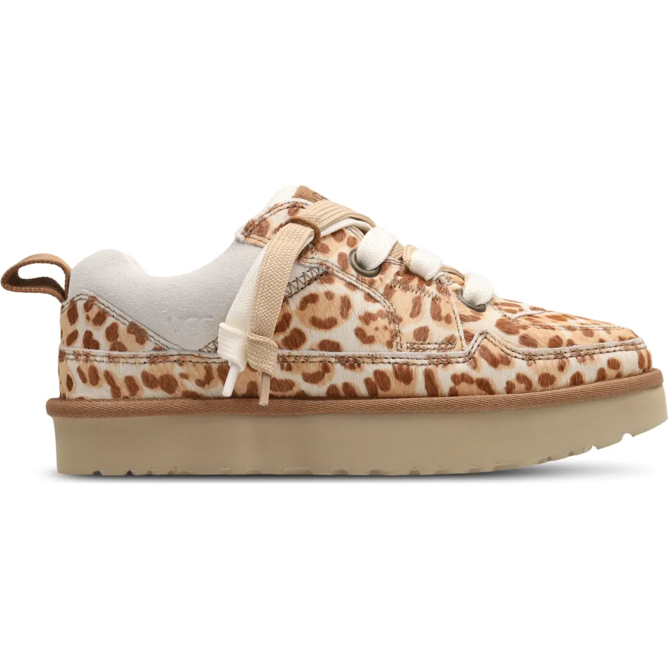 Ugg Lowmel Plains sneaker bruin, foto 2