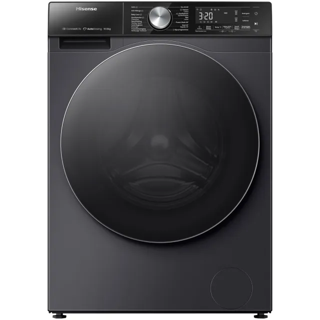 Hisense WF5S1045BB wasdroger zwart