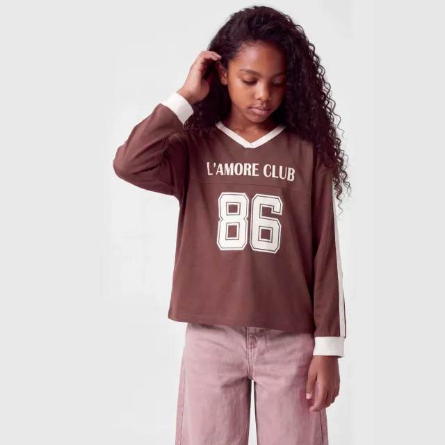 NAME IT longsleeve roodbruin, foto 4