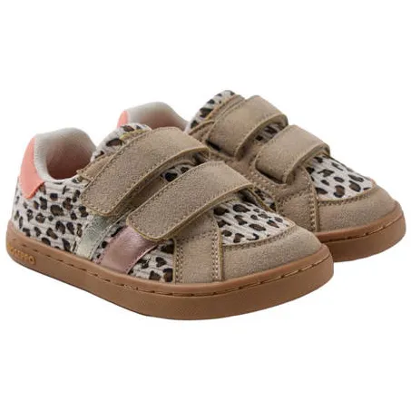 Gioseppo sneakers met panterprint - beige, foto 3