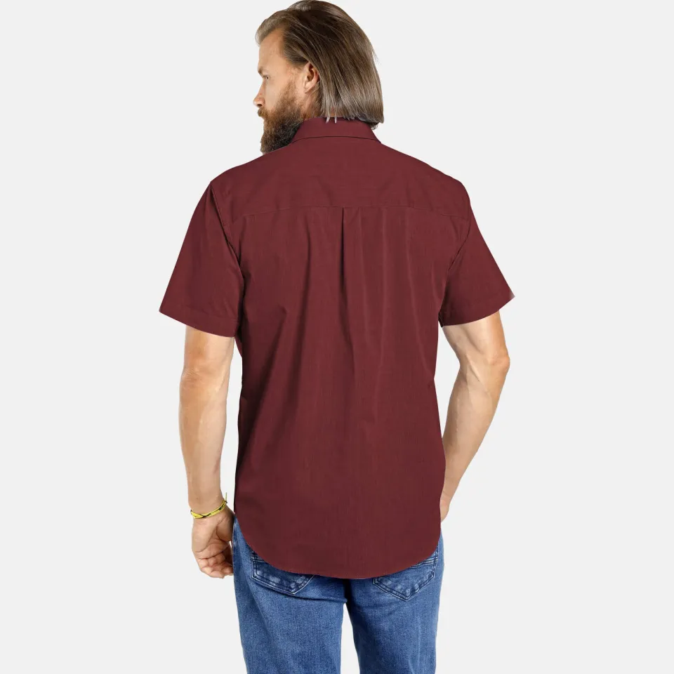 Jan Vanderstorm casual overhemd EVIN Plus Size - (set van 2) rood, foto 5