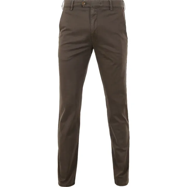 Meyer Comfort Fit chino donkergroen