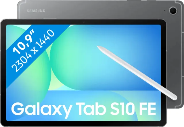 Samsung Galaxy Tab S10 FE 10,9 inch 128GB Wifi + 5G Grijs