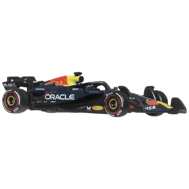 Hot Wheels Formule 1 raceauto donkerblauw