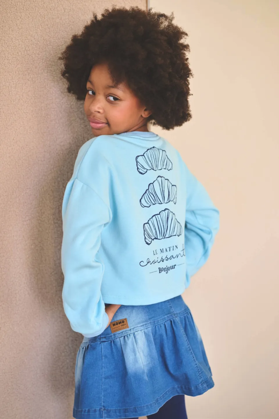 Nono sweater met print - lichtblauw, foto 7