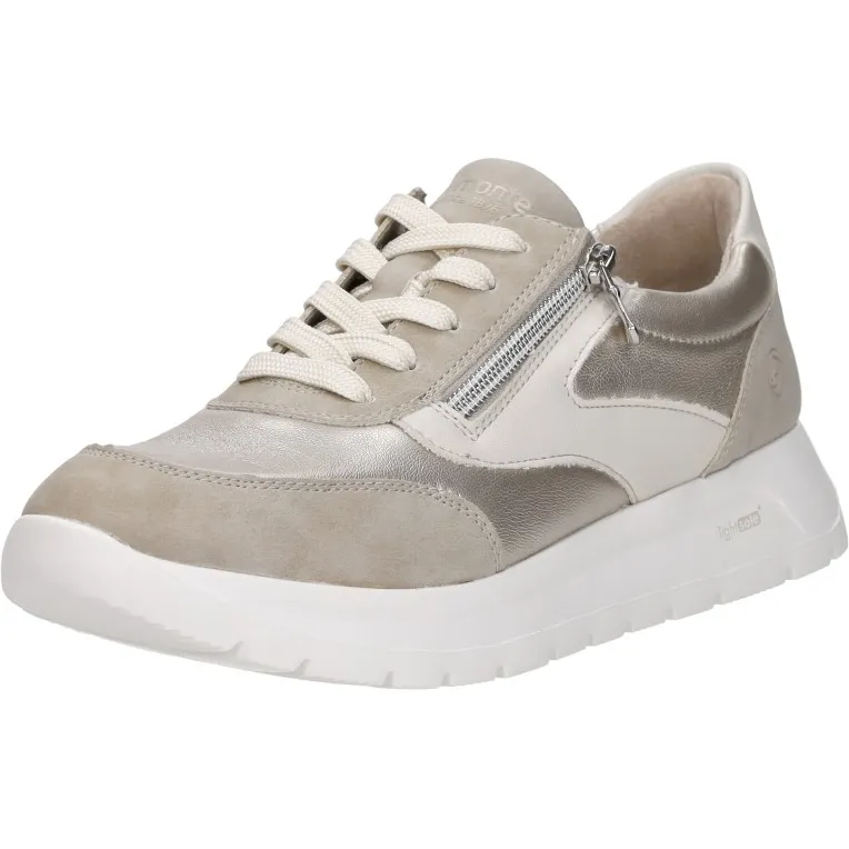 Remonte veterschoenen laag beige, foto 3