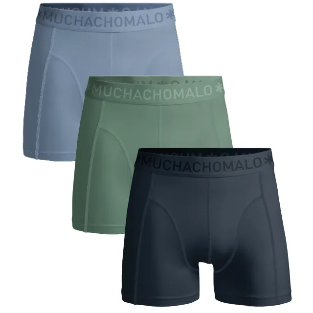 Muchachomalo Heren 3-pack Boxershorts Veelkleurig