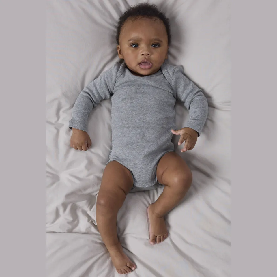 NAME IT BABY romper - zwart/grijs melange/wit (set van 3), foto 5