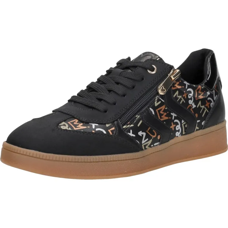 Marco Tozzi lage sneakers zwart, foto 3