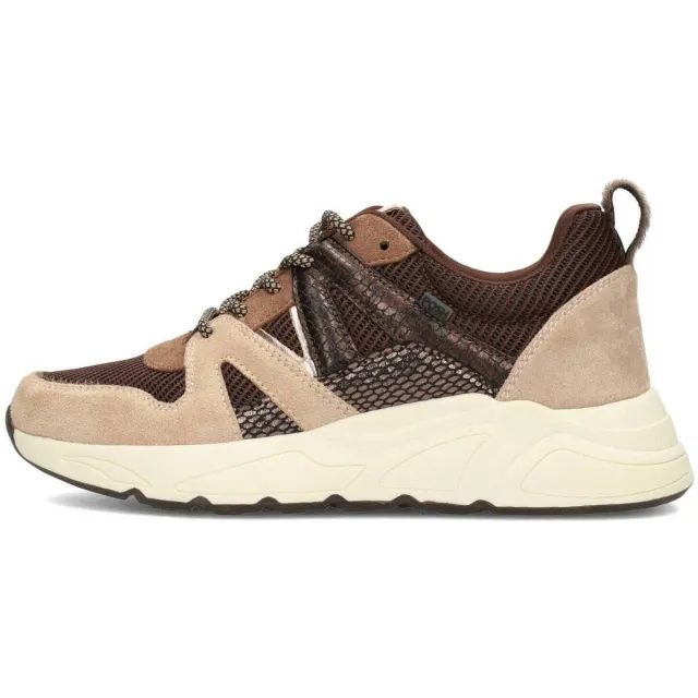 POSH by Poelman Poelman Carocel lage sneakers bruin, foto 3