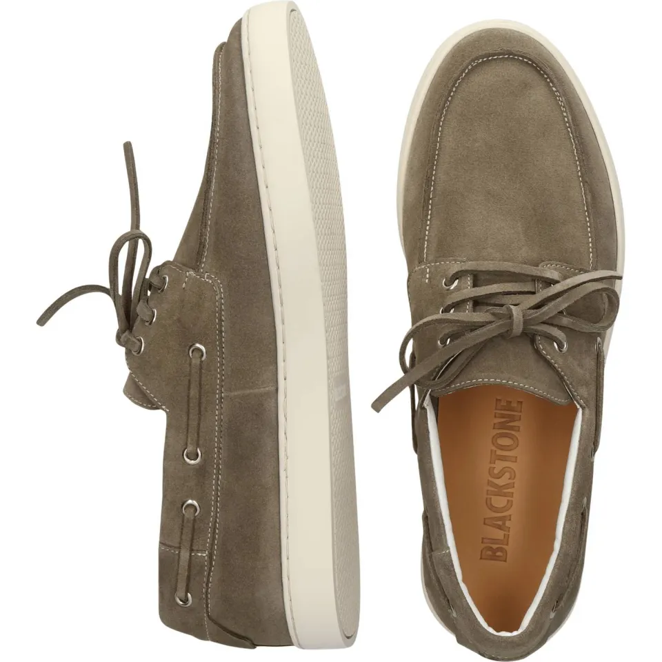 Blackstone Zircon Aster - Dried Sage - Suede sneaker (low) green, foto 3