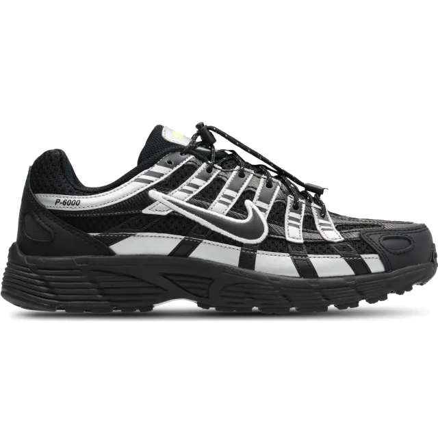 Nike P-6000 Kindersneakers - Zwart - Leer Black