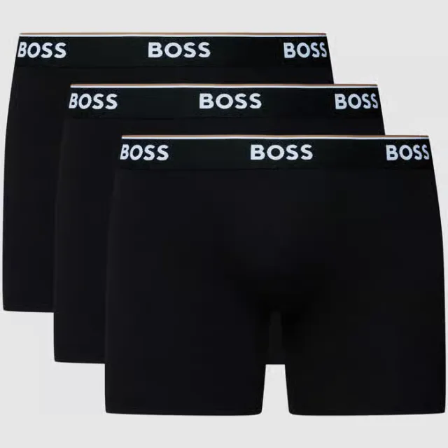 Boss Power boxershorts 3-pack zwart