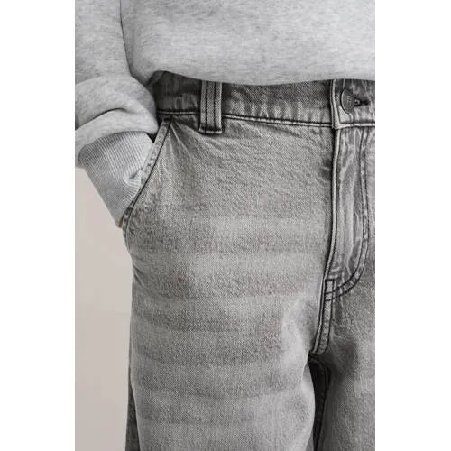 WE Fashion Blue Ridge baggy jeans - grey denim, foto 5
