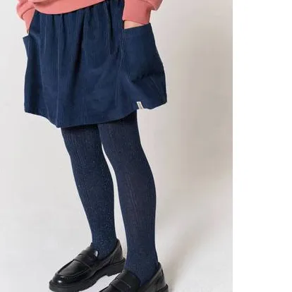 Tumble 'n Dry korte a-lijn rok donkerblauw grijsblauw, foto 4