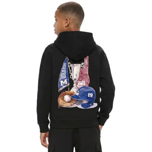 Malelions sweater met backprint - zwart, foto 4