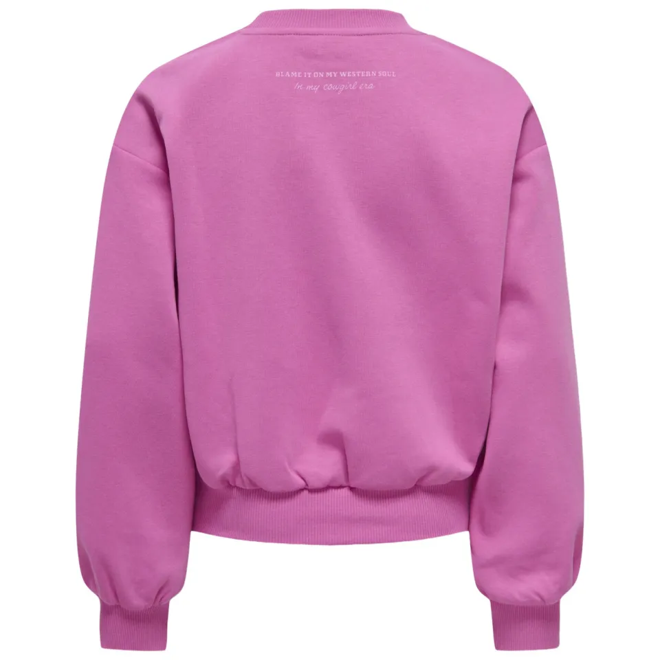 KIDS ONLY GIRL sweater met print - roze, foto 2