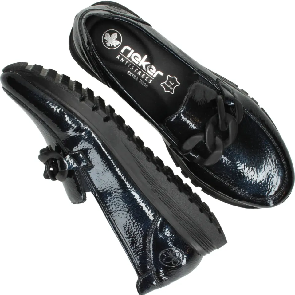 Rieker Sportief mocassin blauw, foto 8