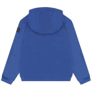 Rellix rechtvallende sweater met backprint - blauw, foto 4