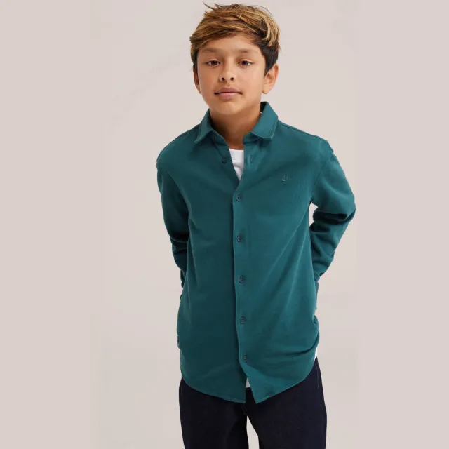 WE Fashion overhemd - petrol