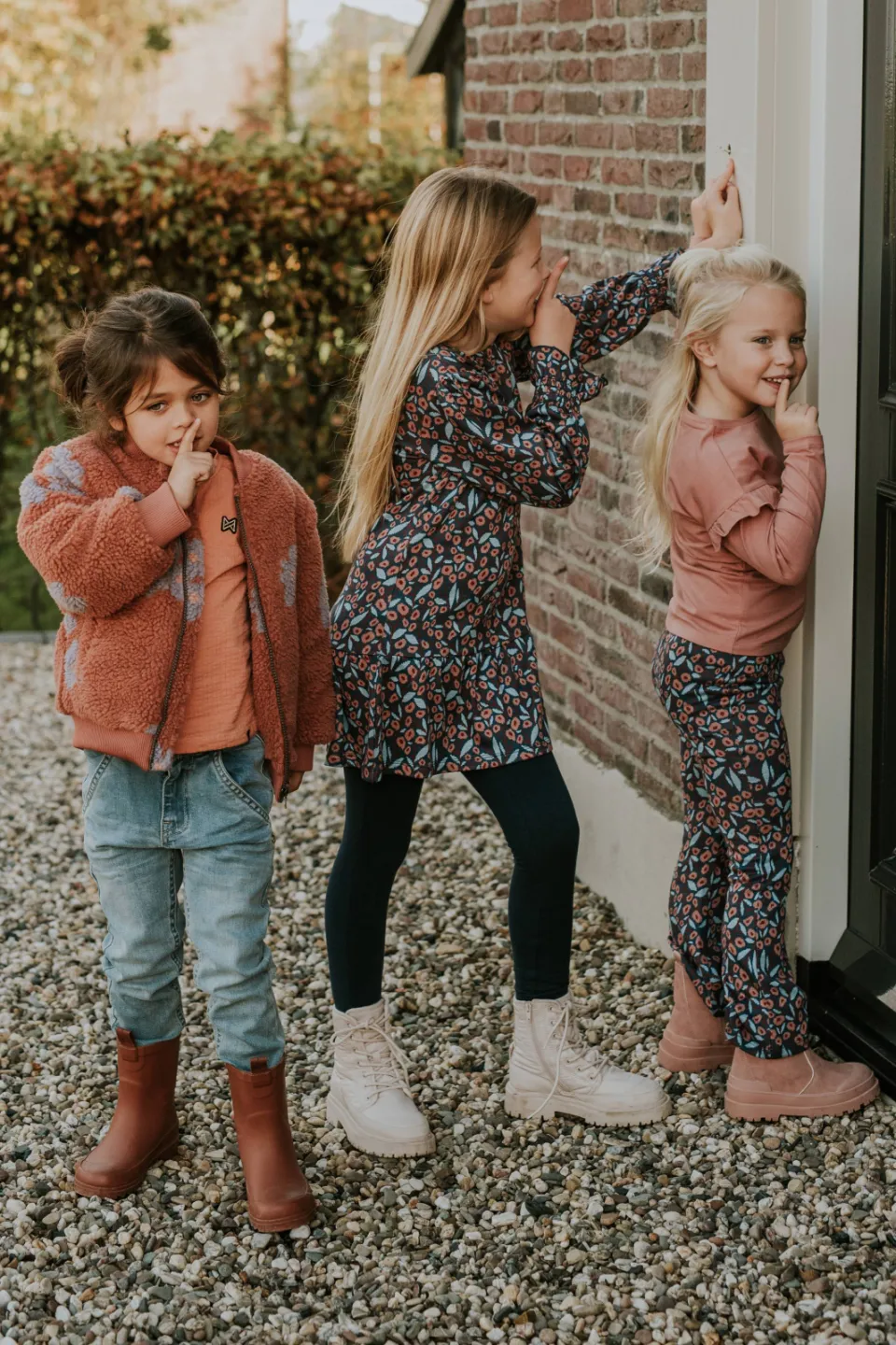 Koko Noko longsleeve met ruches roze, foto 6