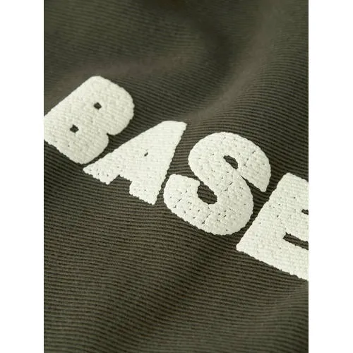 NAME IT KIDS sweater met tekstprint - olijfgroen, foto 5