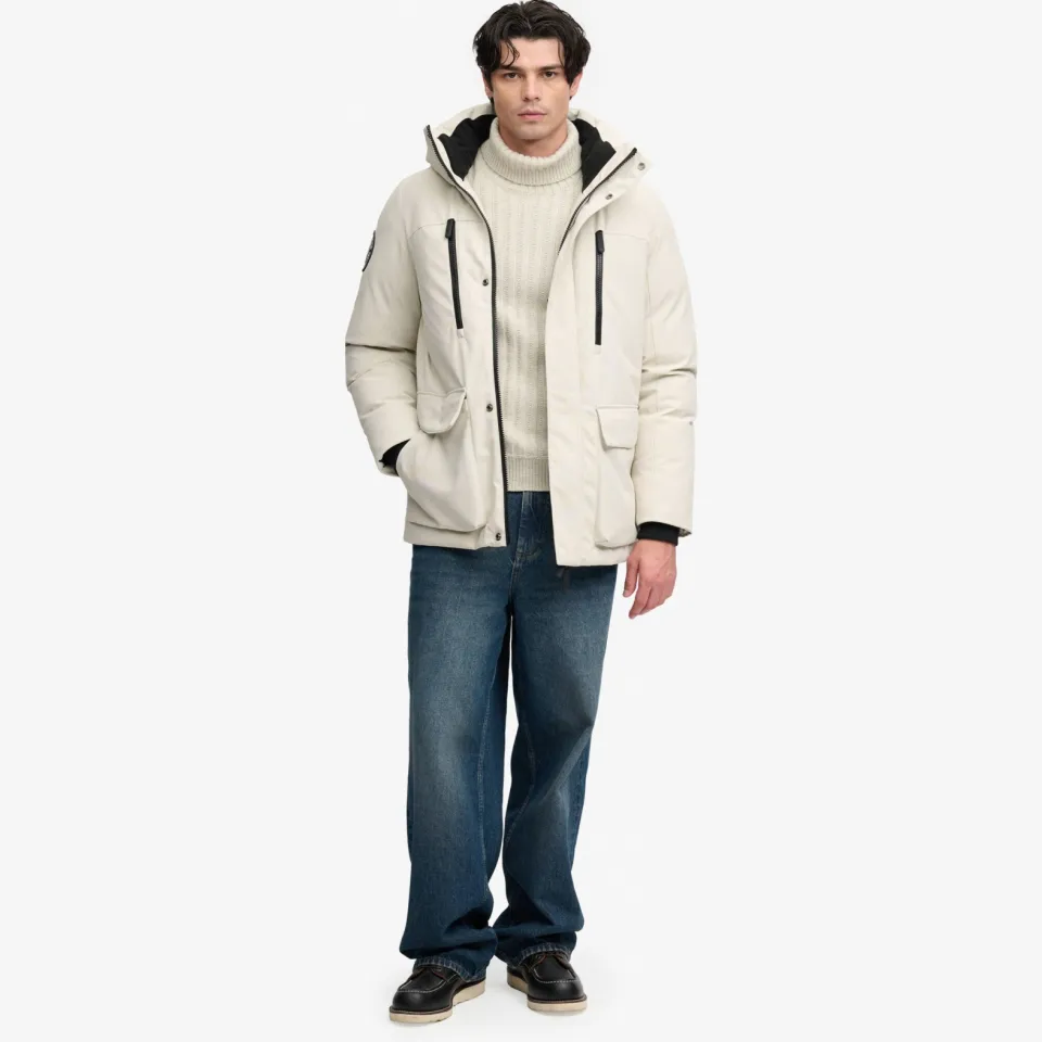Superdry winterparka - ecru, foto 3