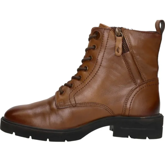 Sub55 veterschoenen hoog cognac, foto 2