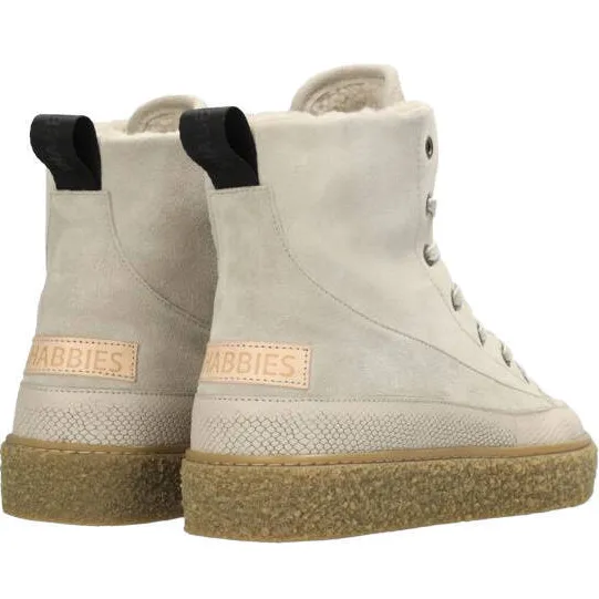 Shabbies Amsterdam CHEWY LILY Ankle boot suede Light Grey, foto 3